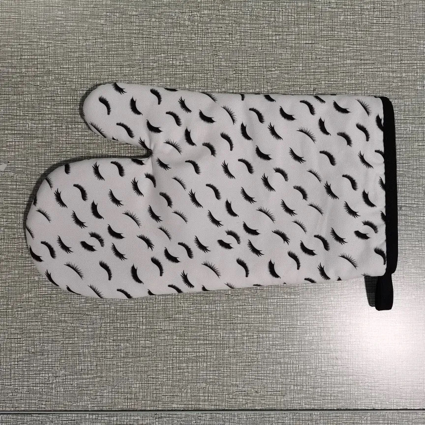 Oven mit and pot holder