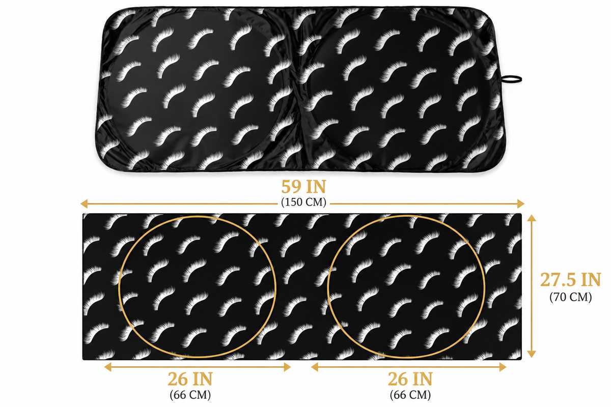 Lash Artist Windshield Sun Shade