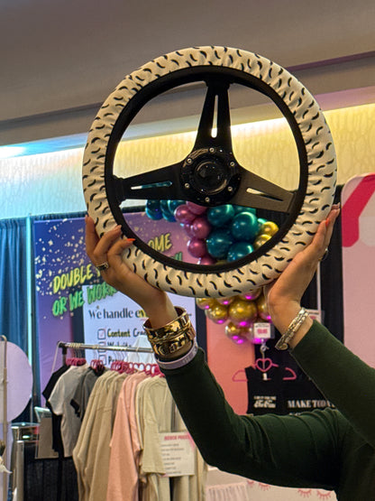 Steering wheel cover