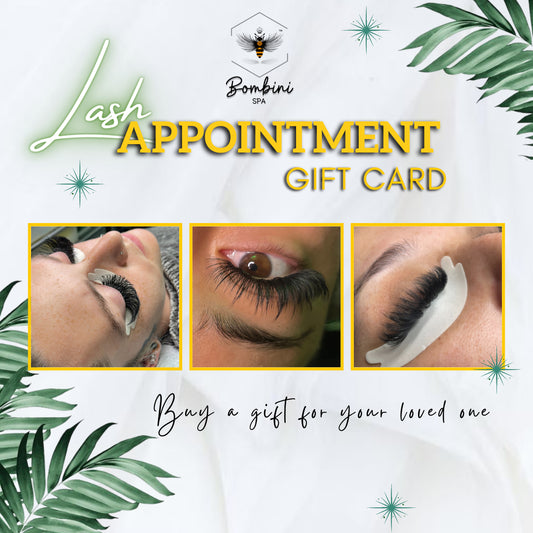 Lash Appointment Gift Card